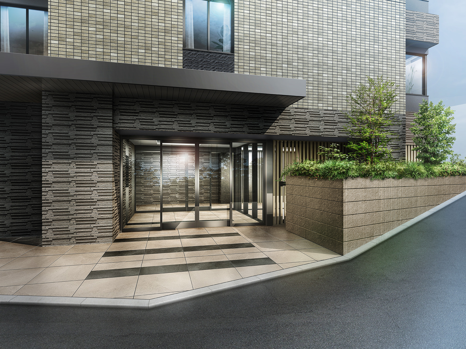 エントランスホール完成予想CG