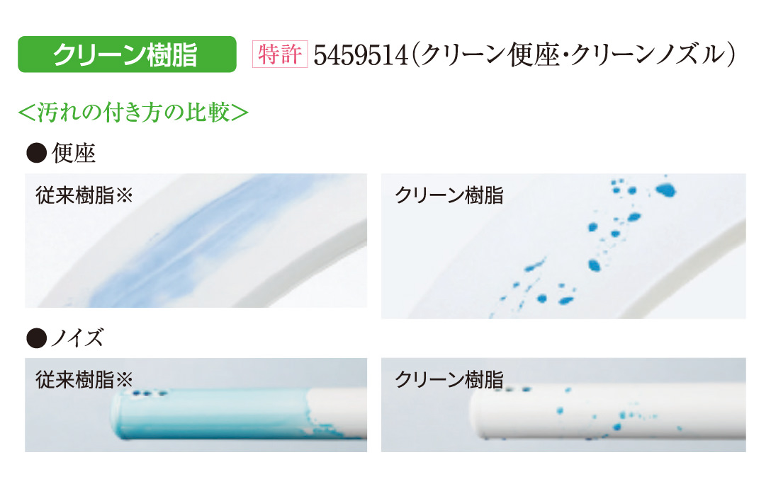 お手入れラクラク