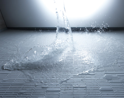 フラッグストーンフロア